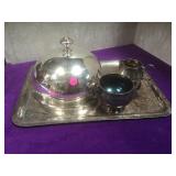 Mkd Christofle Hotel silverplated sugar and