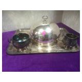 Mkd Christofle Hotel silverplated sugar and