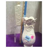 2 Lenox vases, local pickup only