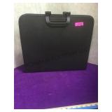 Black folio with photos , 16 x 14  inch,