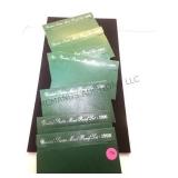1995, 2- 1996, 2- 1997 & 2- 1998 US MINT PROOF