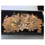 Lot of 1957-D wheat pennies