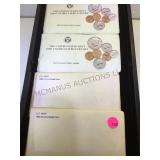 2- 1980 & 2- 1989 US Mint Uncirculated Coin Sets
