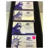 2000 & 2002 US Mint Proof Sets