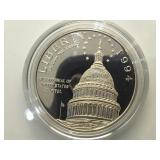 1994 Bicentennial of the US Capital Proof Silver