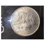 1882-CC uncirculated Morgan Silver Dollar,