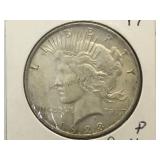 1923 SILVER PEACE DOLLAR