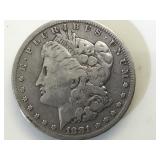 1881-S MORGAN SILVER DOLLAR