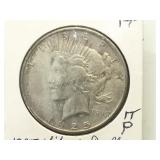 1925 SILVER PEACE DOLLAR