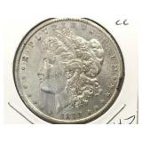 1878-CC MORGAN SILVER DOLLAR