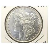1887 MORGAN SILVER DOLLAR
