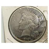 1924 SILVER PEACE DOLLAR
