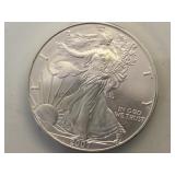 2007 AMERICAN SILVER EAGLE