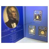 2009-S,-P & -D  3 coin Tyler Dollar Set