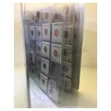 Album of coinage, nickels, dimes, quarters & more
