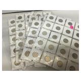 6 sheets of quarters, 1945 quarter & more