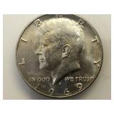 1969 Kennedy Half