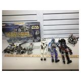 LEGO Star Wars figures and Dark Side Developer