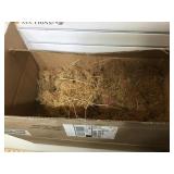 Large lot of assorted train decorations, parts