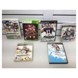 Lot of assorted video games