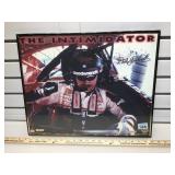 Dale Earnhardt framed poster The Intimidator