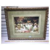 Framed and matted Victorian print local pickup