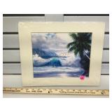 Signed and numbered Dawn Lundquist print with coa