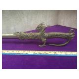 Chinese sword, 37 inch L, as found, local pickup