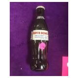 Super Bowl commemorative Coke bottle, full, local