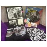 Group of 3 Stooges collectibles, photo, album,