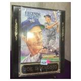 Legends Sports magazine, Joe DiMaggio framed, coa