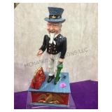 Uncle Sam mechanical bank , coin op