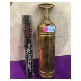 Auto Minimax brass hand pump fire extinguisher,