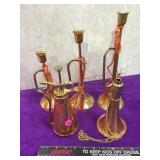 5 Brass & copper items, local pickup