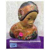 Ester Hunt ‘Lotus Bud ‘ ceramic figure, 6.5inch