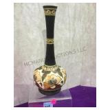 Gouda Holland 12 inch vase, tiny rim chip