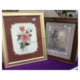 2 framed prints,local pickup only