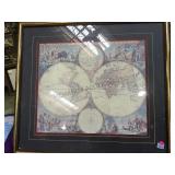 Lg framed print, 33 x 30, local pickup only