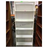 White book shelf.         
Local pickup only
