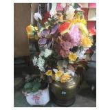 Faux flowers in vases.       
Local pickup only