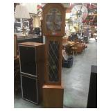 Valloe grandmother weighted pendulum clock.