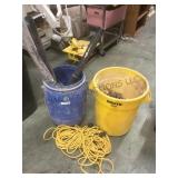 Long extension cord, several extension