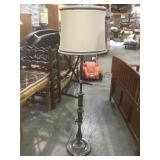 Floor standing lamp w/ shade.       
Local