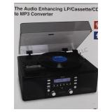 Audio enhancing lp/cassette/cd to mp3 converter