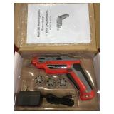 Multi bit rechargeable screwdriver #90321.