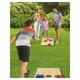 Foldaway bag toss game #91550.    
Hammacher