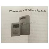Wireless alarm system rl-600 #87438.
