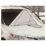 Quick removal windshield snow tarp #89219.