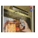 Dimmable remote controlled gallery lamp #82840.