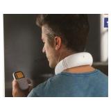 Electrostimulation heated neck pain reliever